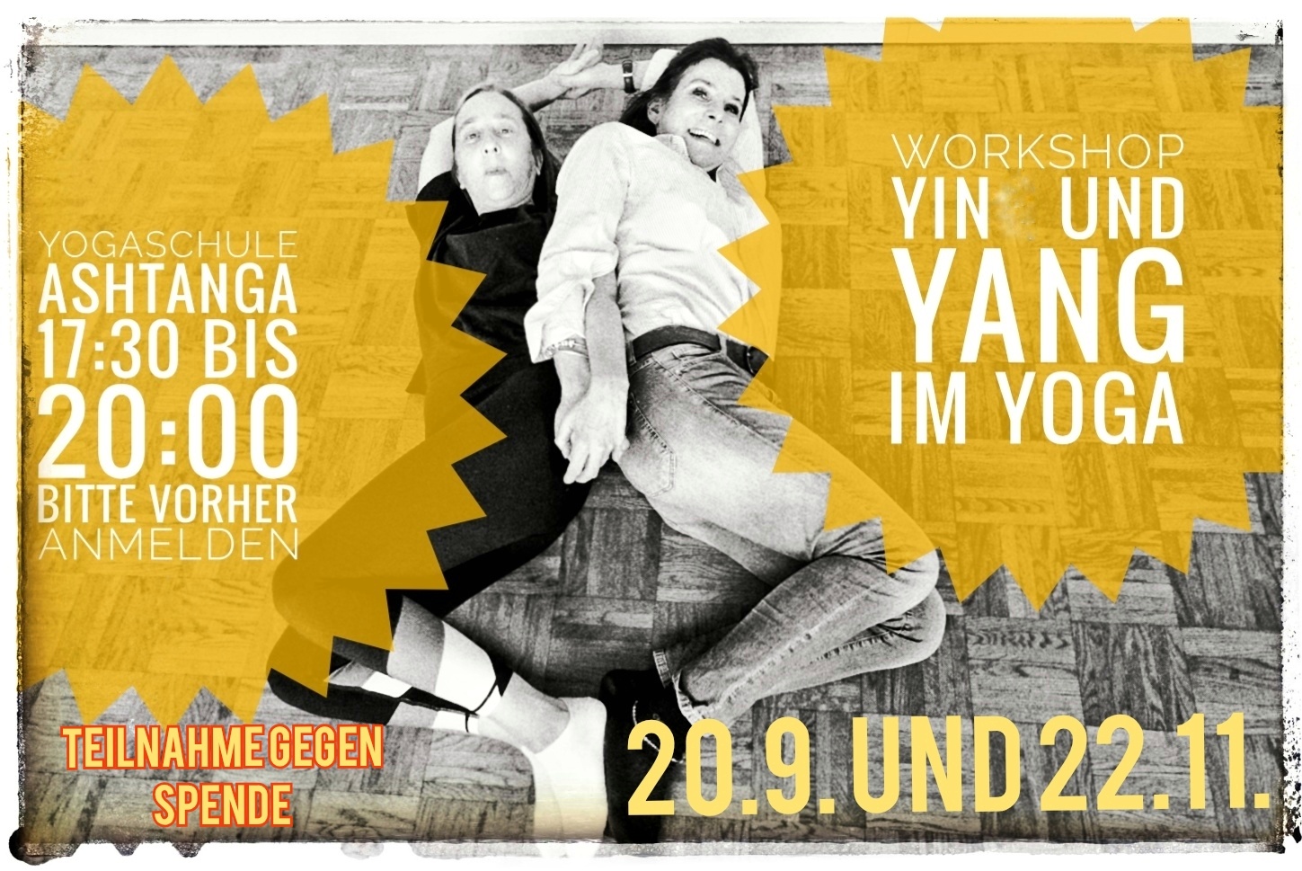 Yin und Yang im Yoga - Workshop mit Nicole